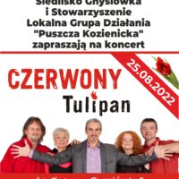 Zapraszamy na koncert zespołu Czerwony Tulipan!!!